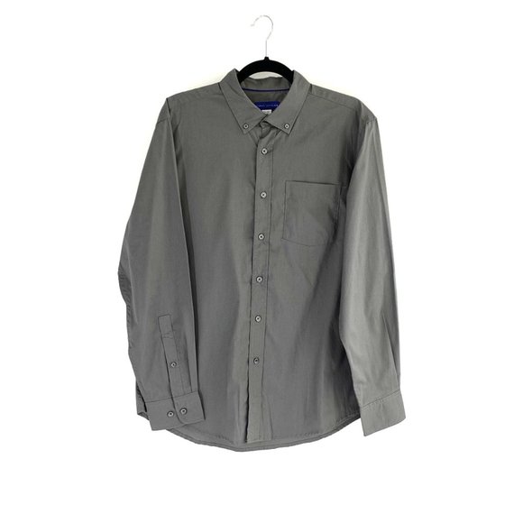 NWT Grey Oxford Shirt - Picture 4 of 9